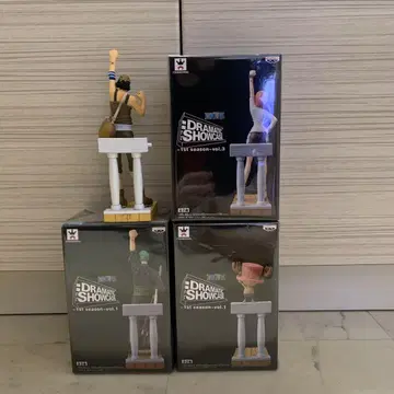 원피스 피규어 DRAMATICSHOWCASE 4개 세트