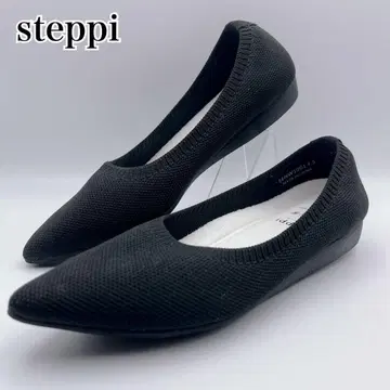 새상품급 steppi 스테피 베이직 포인트 펌프스 플랫 4.5