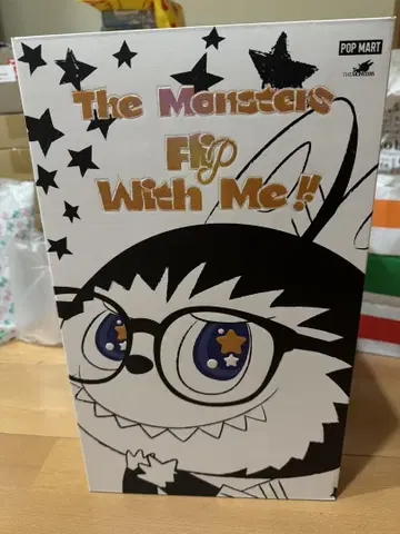 POP MART THE MONSTERS FLIP WITH ME 봉제 인형