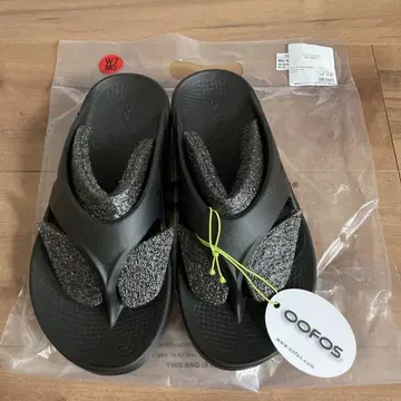 OOFOS 우포스 OOriginal 샌들 7 블랙