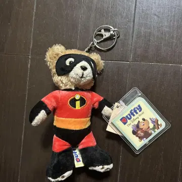 더피 잉크레더블 봉제 인형 키체인