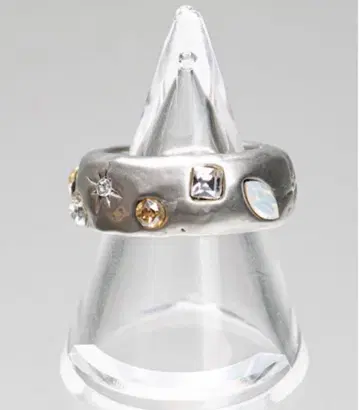 whim Stone Embed Ring-컬러풀 스톤 반지