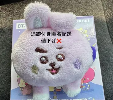 훼미리마트 봉제 인형 배지 BTS COOKY