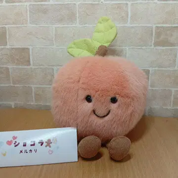 jellycat 제리캣 peach 복숭아 피치 봉제 인형 실물