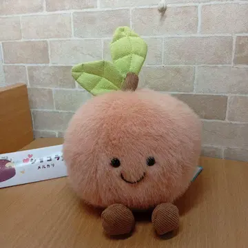 jellycat 젤리캣 peach 복숭아 피치 봉제 인형 허벅지