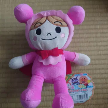 호빵맨 후와린 스마일 봉제 인형 아카챠만