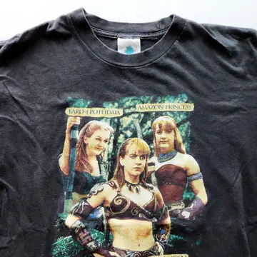 Xena 가브리엘 티셔츠 L 사이즈 블랙