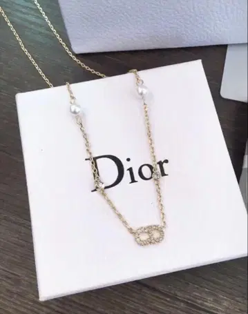 새상품급 골드 펄 목걸이