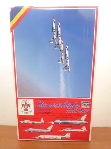 1/72 썬더 바즈 히스토리 역대 사용 기종 5종 세트 'SP135'
