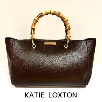 KATIE LOXTON 브라운 핸드백