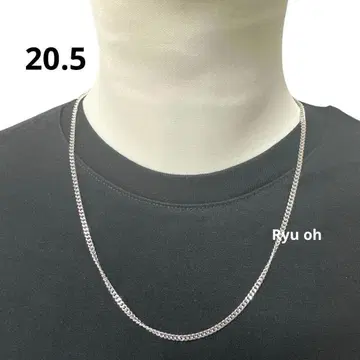 Tom Wood Curb Chain M 목걸이 실버 20.5