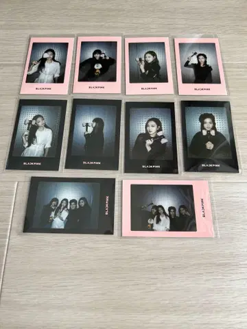BLACKPINK 응원봉 트레이딩 카드 세트