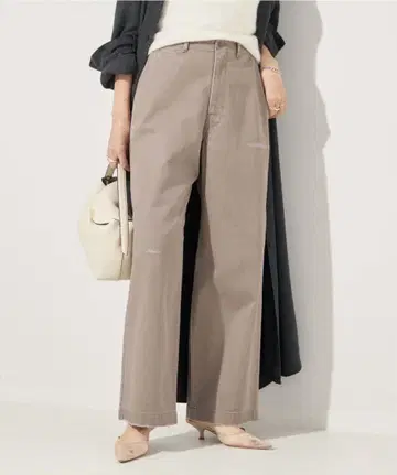 택 포함 [Plage] CHINO TROUSERS