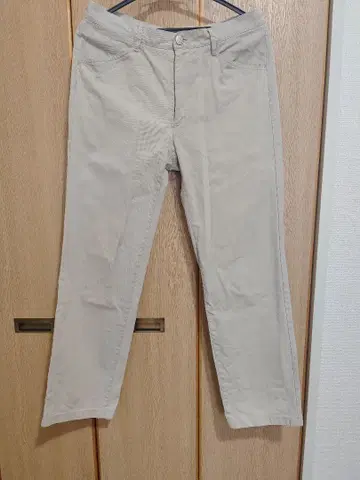 질샌더 베이지 치노 팬츠