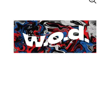 w.o.d. I SEE LOVE 타월 투어 타월 완판템