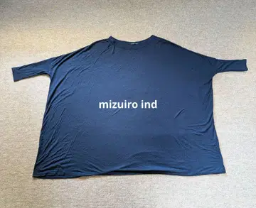 mizuiro ind 네이비 오버 사이즈 튜닉