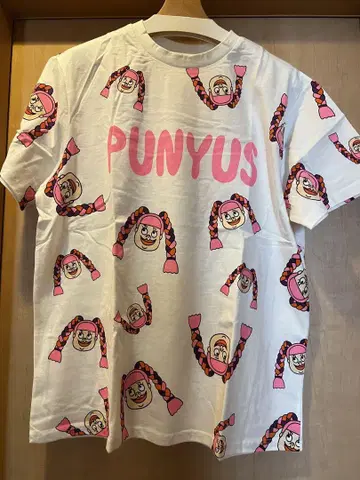 PUNYUS 캐릭터 반팔 티셔츠 사이즈 3