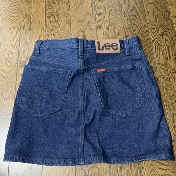 Lee 다크 데님 타이트 스커트