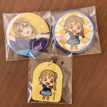 쿠니키다 하나마루 Aqours 파이널 가챠 캔뱃지 러브 라이브
