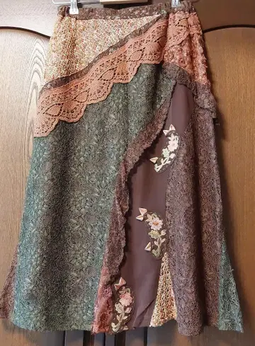 논논 인형 롱 스커트