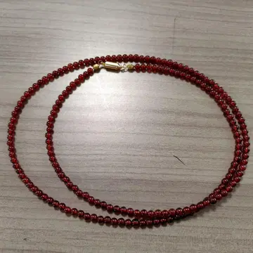 카넬리안 롱 목걸이