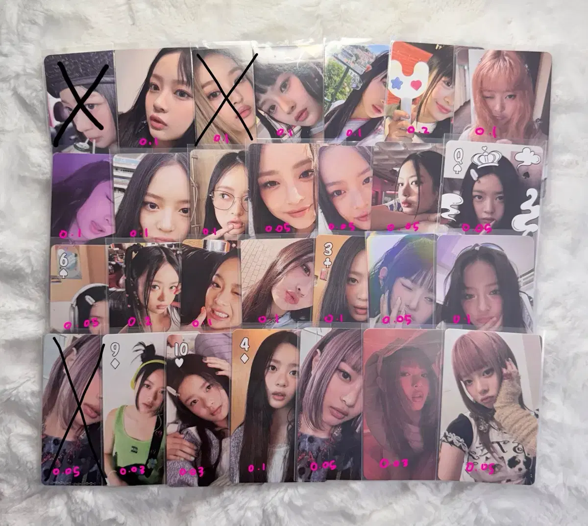 New Jeans unreleased photocard pop up broadcast wts poca