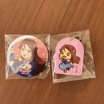 사쿠라나이 리코 Aqours 피날레 가챠 캔뱃지 러브 라이브