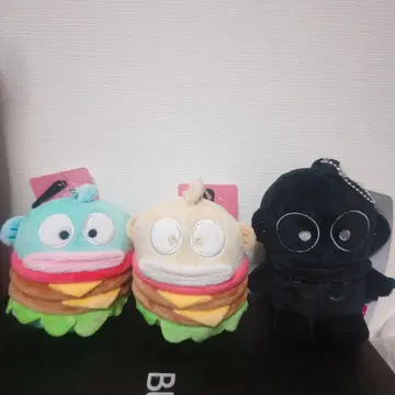 아베일 한정판 한교동 봉제 인형 마스코트 참 3개 세트