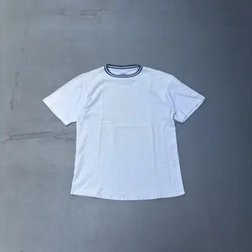 90s Calcru USA제 목 리브 반팔 티셔츠 링거 셔츠 남성용