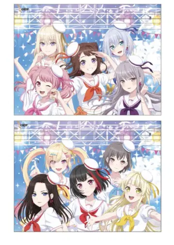 BanG Dream! 뱅드림 지퍼 백 2종 다이소 콜라보 각 1개