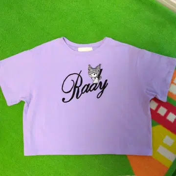 rady 산리오 쿠로미 숏 기장 반팔 티셔츠