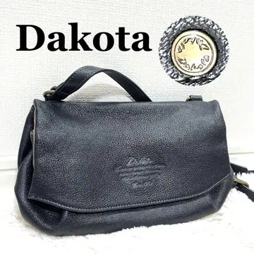 Dakota 다코타 천연 가죽 숄더백 블랙
