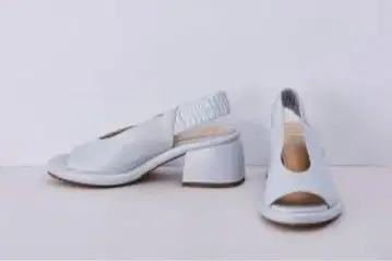 MA&LO 천연 가죽 오픈토 샌들 22.5cm