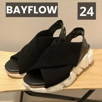 BAYFLOW 메쉬 블랙 스포츠 샌들 베이플로우 24