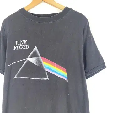 80s 빈티지 핑크 플로이드 밴드 프린트 티셔츠 M