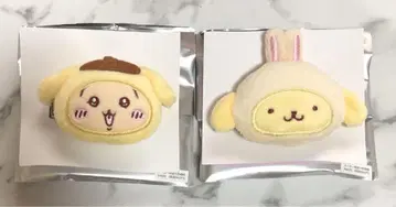 치이카와 산리오 토끼 폼폼푸딩 시크릿 헤어 클립