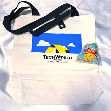 Tech World Expo 2025 토트백과 타월