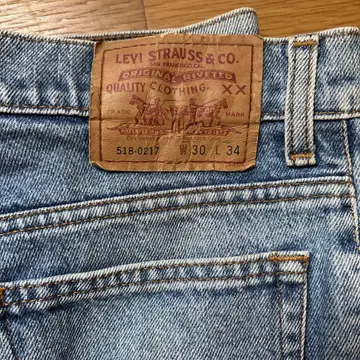 LEVI STRAUSS 데님 팬츠 W30 L34