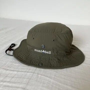 mont-bell 낚시 모자 다크 그린