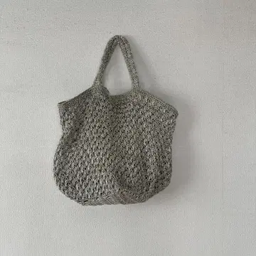 투모로우랜드 메탈릭 토트백