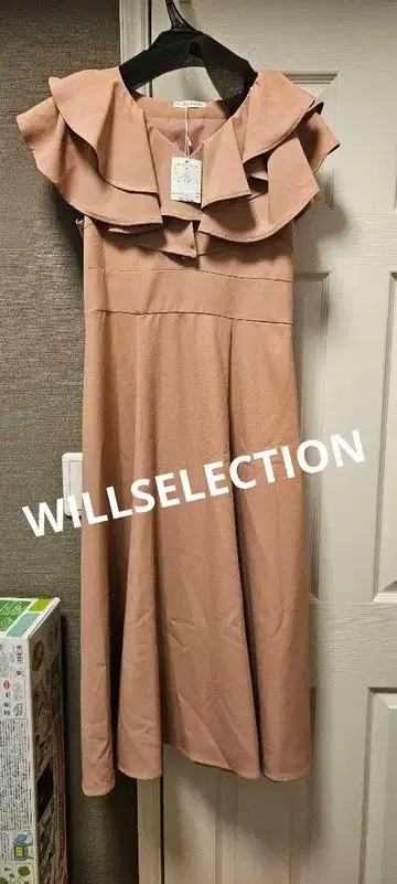 WILLSELECTION 프릴 원피스