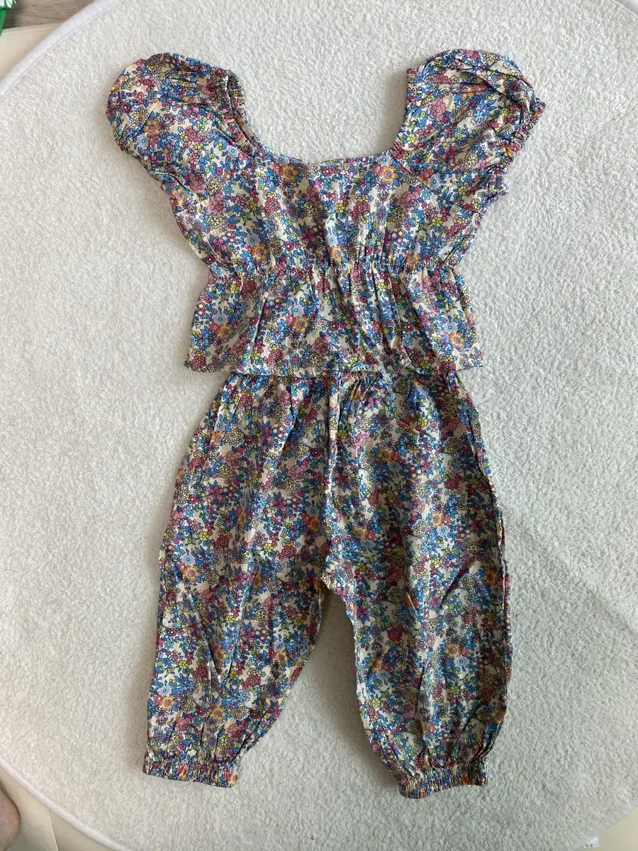 Girls' Flower Two-Piece Set