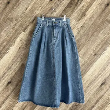 Lee 데님 플레어 스커트