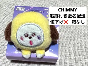훼미리마트 한정판 봉제 인형 배지 CHIMMY