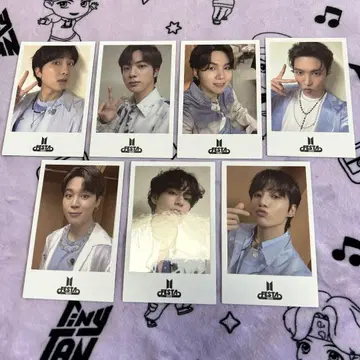 2025 BTS FESTA 구매 혜택 미공개 인스턴트 사진 7장