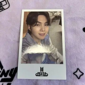 2025 BTS FESTA 미공개 인스턴트 사진 윤기