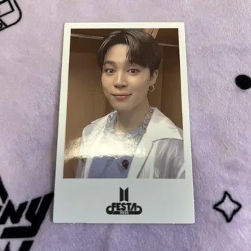 2025 BTS FESTA 미공개 인스턴트 사진 JIMIN