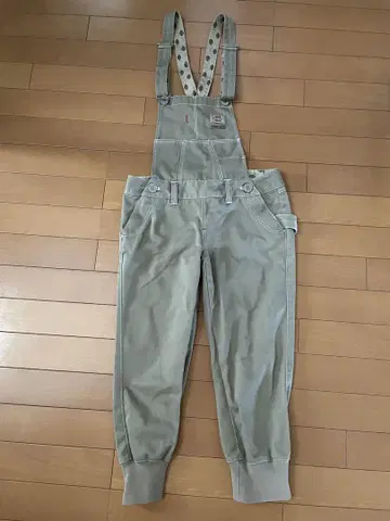 Tommy girl & 디키즈 콜라보 무릎 기장 살로펫 카키
