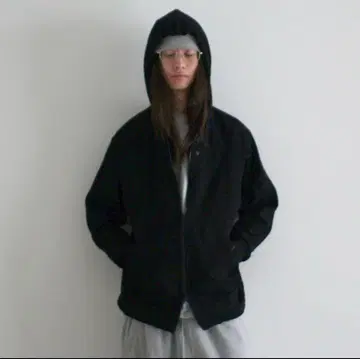25SS 산산지어 서킷 지퍼 업 후드 집업
