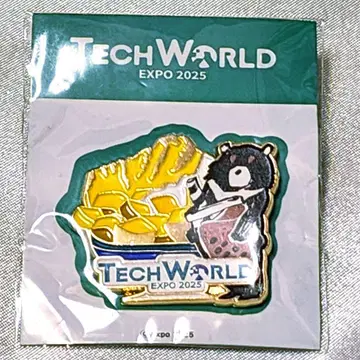 Tech World Expo 2025 핀 배지